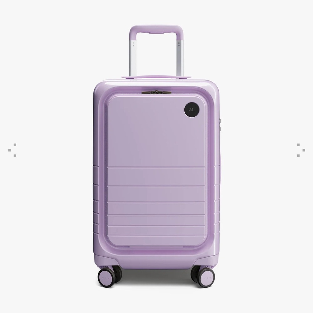Monos Carry-On Pro in purple icing